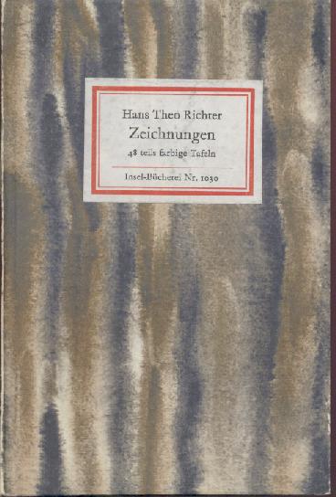 Richter, Hans Theo  Zeichnungen. Hrsg. u. Nachwort von Fritz Löffler. 