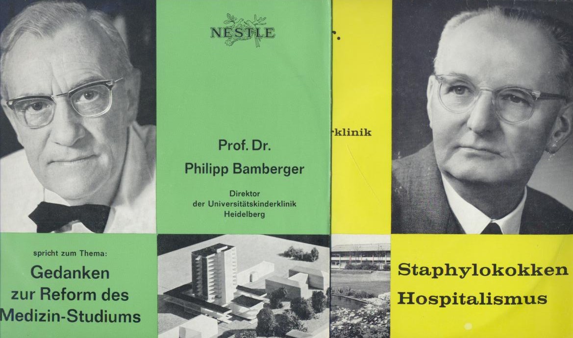 Seidler, Eduard  Pädiatrie in Heidelberg. Zum 100-jährigen Jubiläum der Universitäts-Kinderklinik (Luisenheilanstalt) 1860-1960. Vorwort von Philipp Bamberger. 