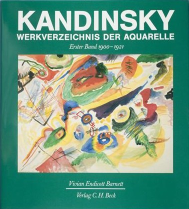 Kandinsky, Wassily - Barnett, Vivian Endicott  Kandinsky. Werkverzeichnis der Aquarelle. 2 Bände. 