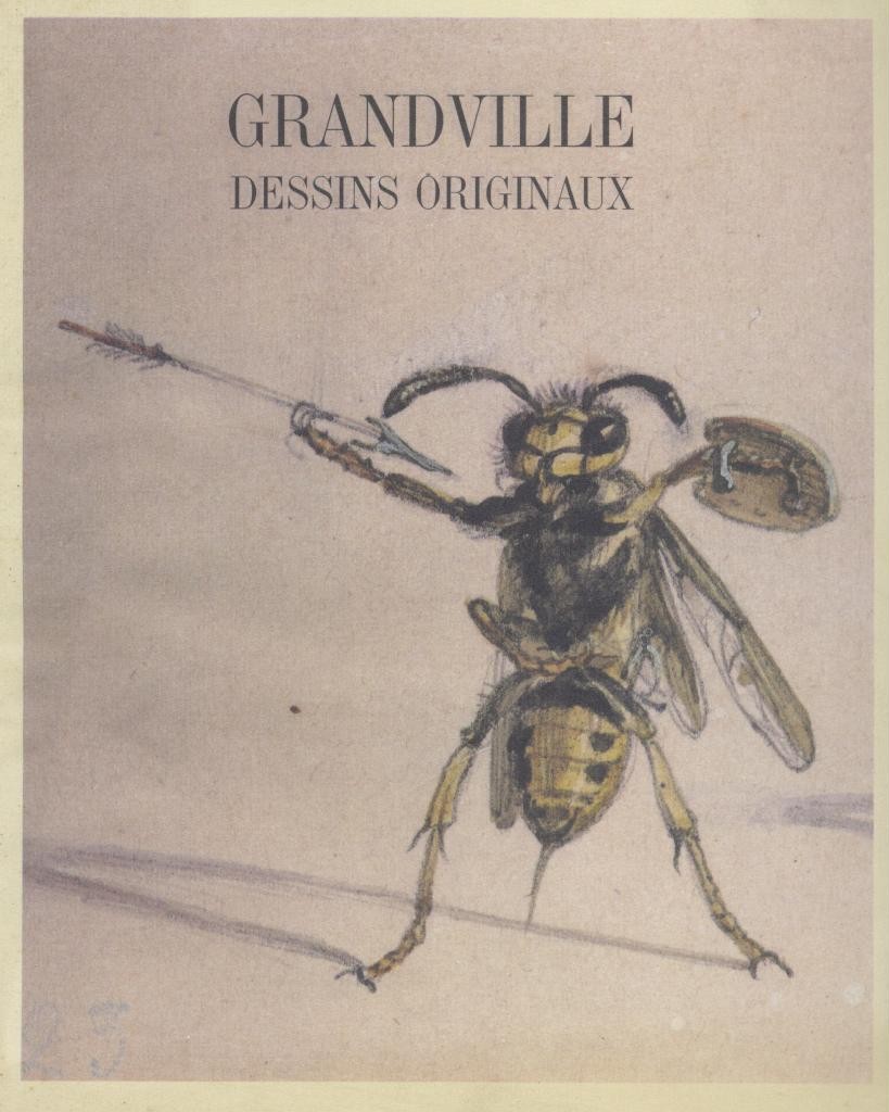 Grandville - Getty, Clive F. u. S. Guillaume  Grandville. Dessins originaux. 