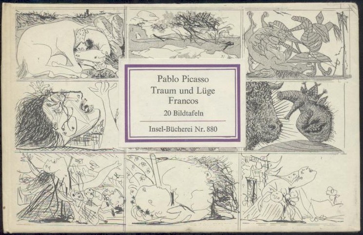 Picasso, Pablo  Traum und Lüge Francos. 20 Bildtafeln. 