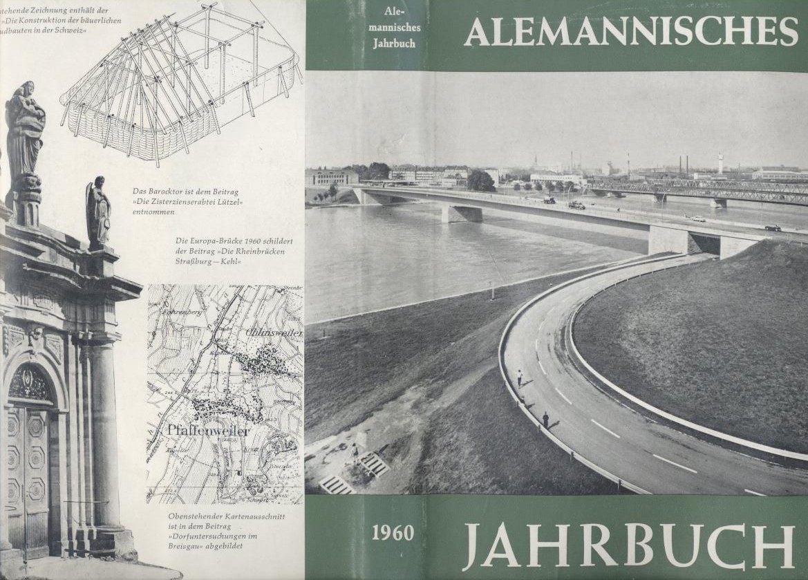 Alemannisches Institut (Hrsg.)  Alemannisches Jahrbuch 1960. Hrsg. vom Alemannischen Institut Freiburg im Breisgau. Einführung von Friedrich Metz. 