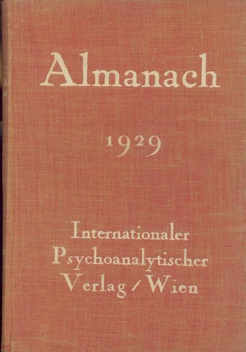 Storfer, A. (Hrsg.)  Almanach für das Jahr 1929. Hrsg. v. A. J. Storfer. 