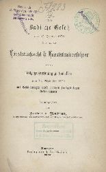 Neubronn, Friedrich von  Das Badische Gesetz vom 25. Februar 1879 betreffend das Forststrafrecht & Forststrafverfahren und die Vollzugsordnung zu demselben vom 13. September 1879 mit Erluterungen nebst weiteren forstgesetzlichen Bestimmungen. 