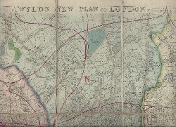 Wyld, James  Wylds new plan of London and its vicinity. 