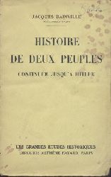 Bainville, Jacques  Histoire de Deux Peuples continue jusqu