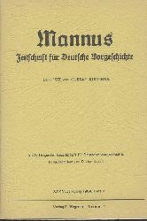   Mannus. Zeitschrift fr Deutsche Vorgeschichte. Hrsg. v. Dieter Korell. 35. Jahrgang, Heft 3. 