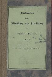Kober, Ludwig Christoph (anonym)  Vorschriften fr die Abschtzung und Einrichtung der Staatsforste in Wrttemberg. 1850. 