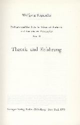 Stegmller, Wolfgang  Probleme und Resultate der Wissenschaftstheorie und Analytischen Philosophie. Bd. 2: Theorie und Erfahrung. 