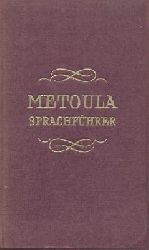Metoula-Sprachführer - Hallier, Emil  Metoula-Sprachführer Japanisch. 2. Auflage. 