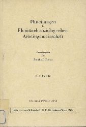 Txen, Reinhold (Hrsg.)  Mitteilungen der Floristisch-soziologischen Arbeitsgemeinschaft. Hrsg. v. Reinhold Txen. Neue Folge, Heft 10: Festschrift fr Prof. Dr. Otto Stocker zum 75. Geburtstage am 17. Dezember 1963. 