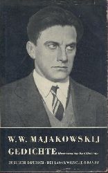 Majakowski, Wladimir W.  Gedichte. bertragen von Karl Dedecius. 