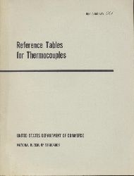 Shenker, Henry, John I. Lauritzen jr., Robert J. Corruccini and S.T. Lonberger  Reference Tables for Thermocouples. 