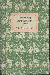 Busch, Wilhelm  Schein und Sein. Gedichte. Nachwort von Hans Balzer. 