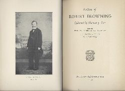 Browning, Robert - Wise, Thomas J. (Ed.)  Letters of Robert Browning. Collected by Thomas J. Wise. Edited with an introduction and notes by Thurman L. Hood. 
