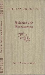 Dorneich, Philipp  Erlebtes und Ertrumtes aus dem Hause Herder. Zum 14. September 1936. 