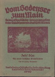 Drr, Josef - Heilig, Otto (Hrsg.)  Josef Drr. Ein neuer badischer Dialektdichter. 