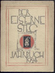 Frankfurter Societts-Druckerei (Hrsg.)  Der eiserne Steg. Jahrbuch 1924. 