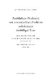 Esper, Johann Friedrich  Ausfhrliche Nachricht von neuentdeckten Zoolithen unbekannter vierfiger Tiere. Nach der Originalausgabe v. G. W. Knorr, Nrnberg 1774. Hrsg. u. eingeleitet von Armin Geus. 