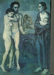 Picasso, Pablo - Glaesemer, Jrgen (Hrsg.)  Der junge Picasso. Frhwerk und Blaue Periode. Ausstellungskatalog. 
