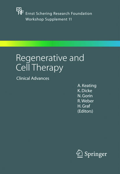 Keating, A., K. Dicke and N. Gorin:  Regenerative and Cell Therapy. Clinical Advances. [Ernst Schering Foundation Symposium Proceedings, Vol. 11]. 