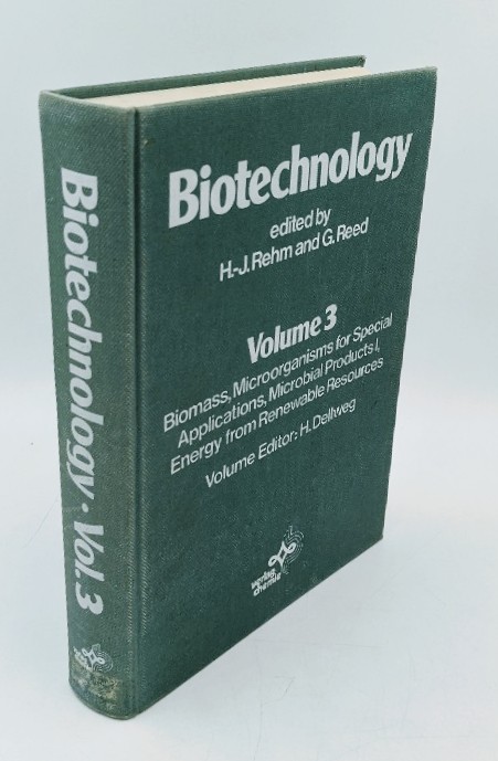 Dellweg, Hanswerner (Ed.):  Biotechnology. Vol. 3: Biomass, Microorganisms for Special Applications, Microbial Products I, Ernergy from Renewable Resources. 