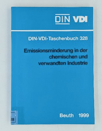   Emissionsminderung in der chemischen und verwandten Industrie. Technische Regeln. Hrsg.: DIN, Deutsches Institut für Normung e.V. ; VDI, Verein Deutscher Ingenieure / Deutsches Institut für Normung: DIN-Taschenbuch ; 328. 