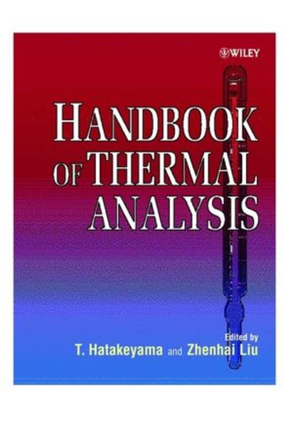 Hatakeyama, T. and Liu Zhenhai (Edts.):  Handbook of Thermal Analysis. 