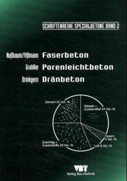 Nußbaum, Guido, Heinz-Werner Vißmann und Christiane Grahlke:  Faserbeton, Porenleichtbeton, Dränbeton (=Schriftenreihe Spezialbetone ; Bd. 2). 