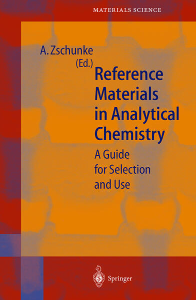 Zschunke, Adolf (Ed.):  Reference materials in analytical chemistry : a guide for selection and use - with 34 tables (=Springer series in materials science ; 40; Physics and astronomy online library). 