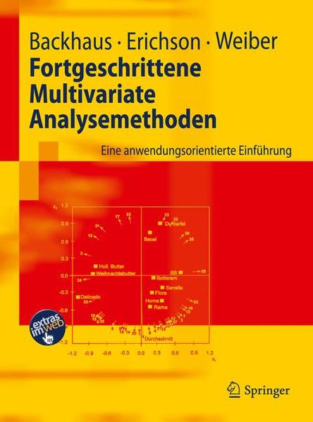 Backhaus, Klaus, Bernd Erichson und Rolf Weiber:  Fortgeschrittene multivariate Analysemethoden : eine anwendungsorientierte Einführung. 