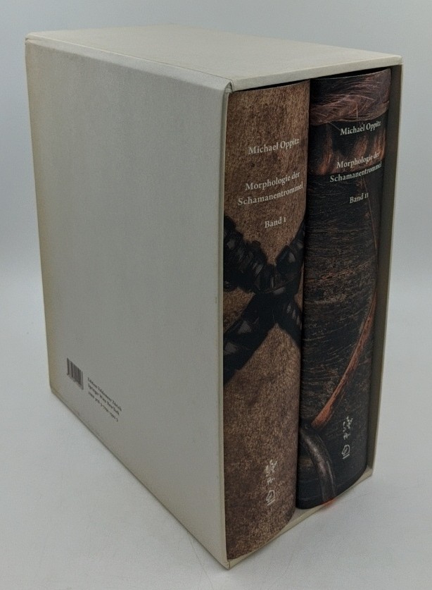Oppitz, Michael:  Morphologie der Schamanentrommel - 2 Bände im Schuber (=Edition Voldemeer Zürich / A Furka publication). 