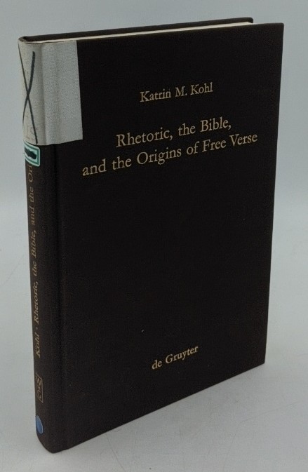 Kohl, Katrin:  Rhetoric, the Bible, and the origins of free verse : the early "hymns" of Friedrich Gottlieb Klopstock (=Quellen und Forschungen zur Sprach- und Kulturgeschichte der germanischen Völker ; N.F.,92 = 216). 