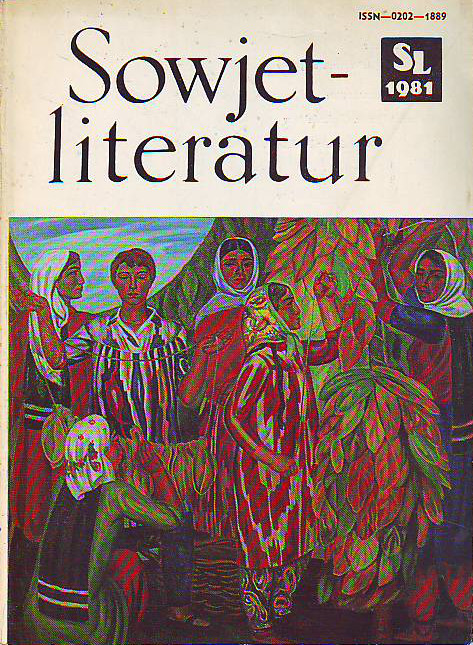 Dangulow, Sawwa (Chefred.):  Sowjetliteratur (SL) Heft 5. 1981, 33. Jahrgang. 