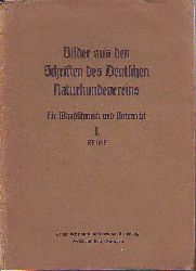    Bilder aus den Schriften des Deutschen Naturkundevereins fr Wandschmuck im Unterricht. 1. Reihe. 