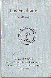    Liederanhang Nr. 401-477. Sonderdruck aus dem Evangelischen Kirchengesangbuch - Ausgabe für Sachsen, Thüringen und Mecklenburg. 
