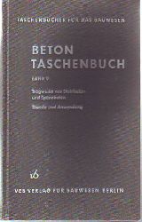 Mlosch, Paul (Hg.):  Beton - Taschenbuch Betontaschenbuch. 