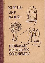 Kraatz, Gnter; Heiber, Fritz; Schmche, Heinz:   Die Kultur- und Naturdenkmale des Kreises Schnebeck. 
