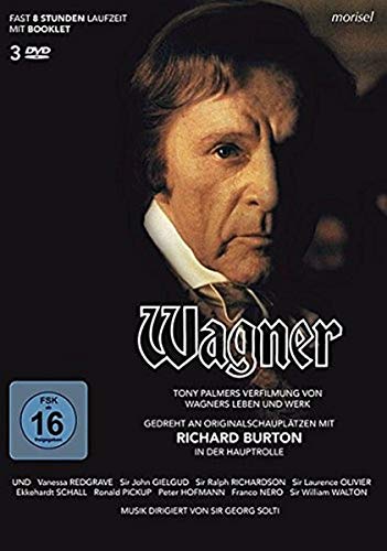 John, Gielgud, Olivier Laurence und Hofmann Peter:  Wagner - Das Leben und Werk Richard Wagners [3 DVD Box] 
