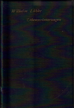 Lübke, Wilhelm  Lebenserinnerungen 