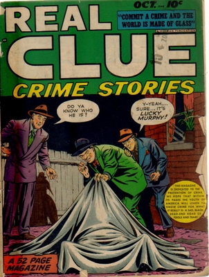 o. Autor  Real Clue October 1948 (A 52 page Magazine) 