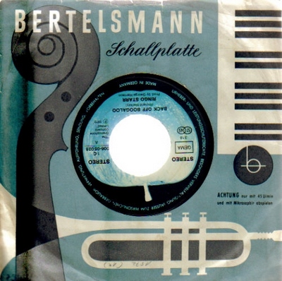 Starr, Ringo  Blindman / Back of Boogaloo (Single-Platte 45UpM) 
