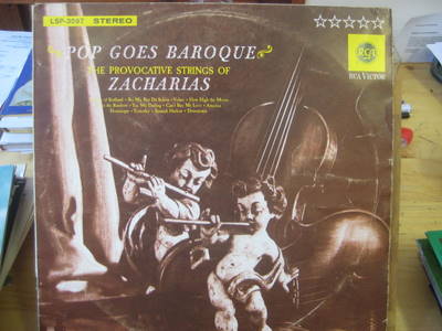Zacharias, Helmut  Pop goes Baroque (LP 33 U/min) (The Provocative Strings of Zacharias) 