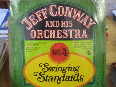 Conway, Jeff and his Orchestra  Swinging Standards No. 4 (LP 33 U/min) 