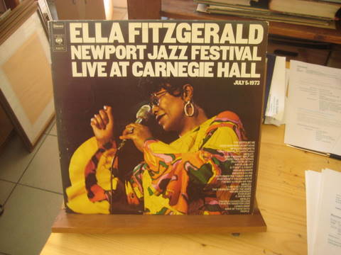 Fitzgerald, Ella  Newport Jazz Festival. Live at Carnegie Hall (2LP 33 U/min) 