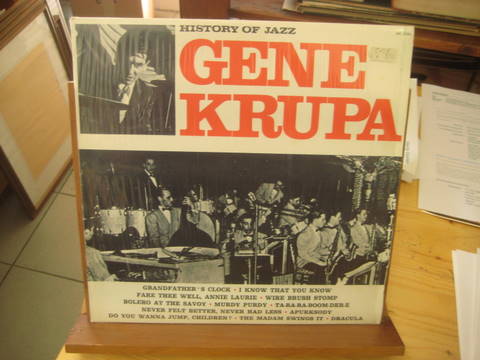 Krupa, Gene  History of Jazz (LP 33 U/min) 