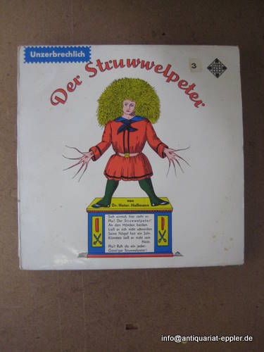 Hoffmann, Heinrich  Der Struwwelpeter (Single-Schallplatte 45 UMin.) 