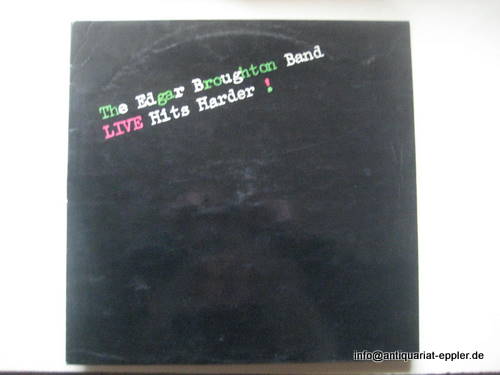 The Edgar Broughton Band  Live Hits Harder (LP 33 1/3) 
