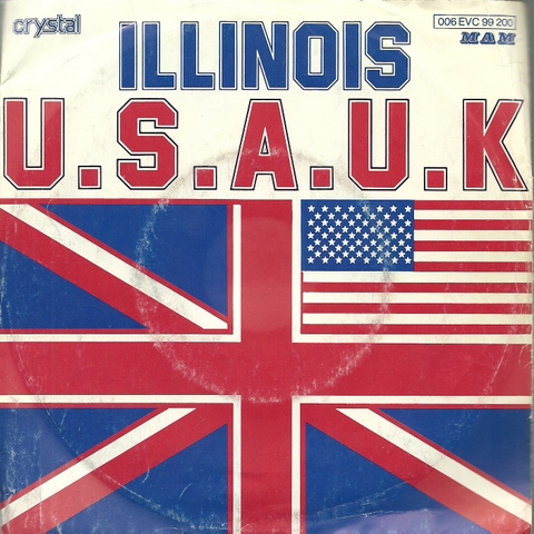 U.S.A.U.K.  Illinois + Heads you win (Single 45 UpM) 