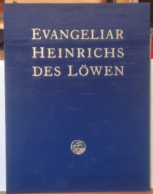 ohne Autor  Evangeliar Heinrichs des Löwen (Maiestas Domini. Blatt 172 r und eine Textseite Blatt 103 v. Dokumentationsmappe) 